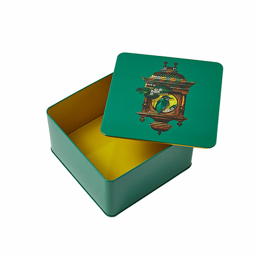 Boîte carrée en métal Coucou - Gangzaï