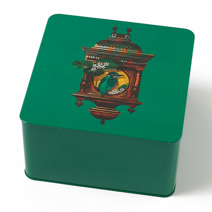 Boîte carrée en métal Coucou - Gangzaï