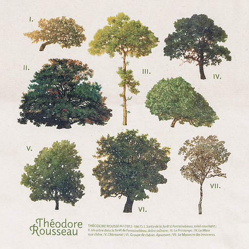 Théodore Rousseau (18121867). The voice of the Forest Exhibition