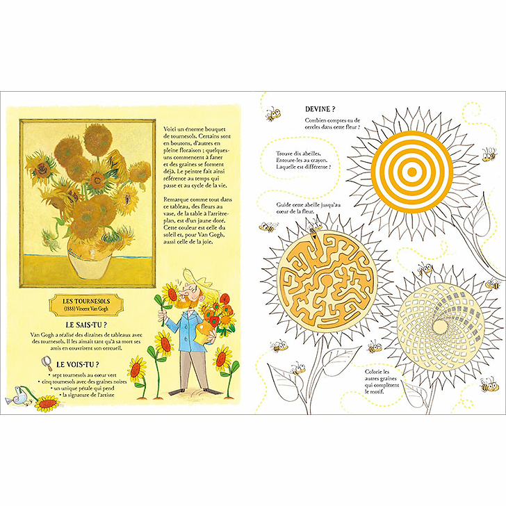 Cahier d'activités - Découvre l'art en t'amusant