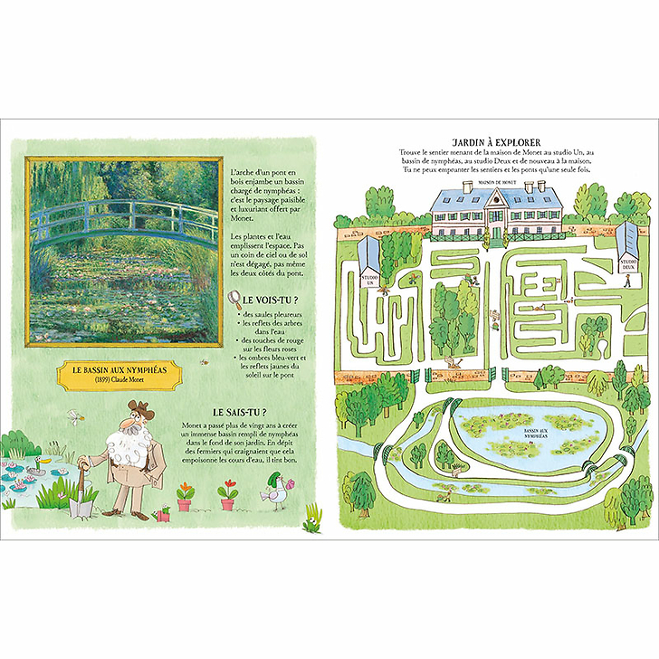 Cahier d'activités - Découvre l'art en t'amusant