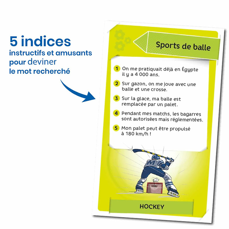 Jeu Énigmes -Sports - Bioviva