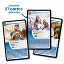 Playing cards Nature challenge - Mythology, Heroes and Gods - Bioviva