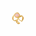 Bague Iris - Quartz rose - Collection Constance