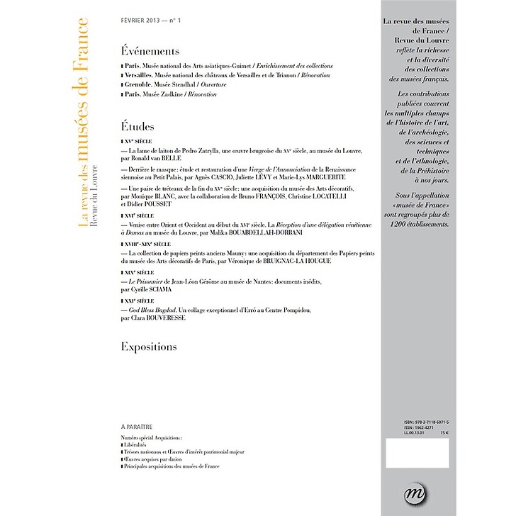 La revue des musées de France - Revue du Louvre 2013-1