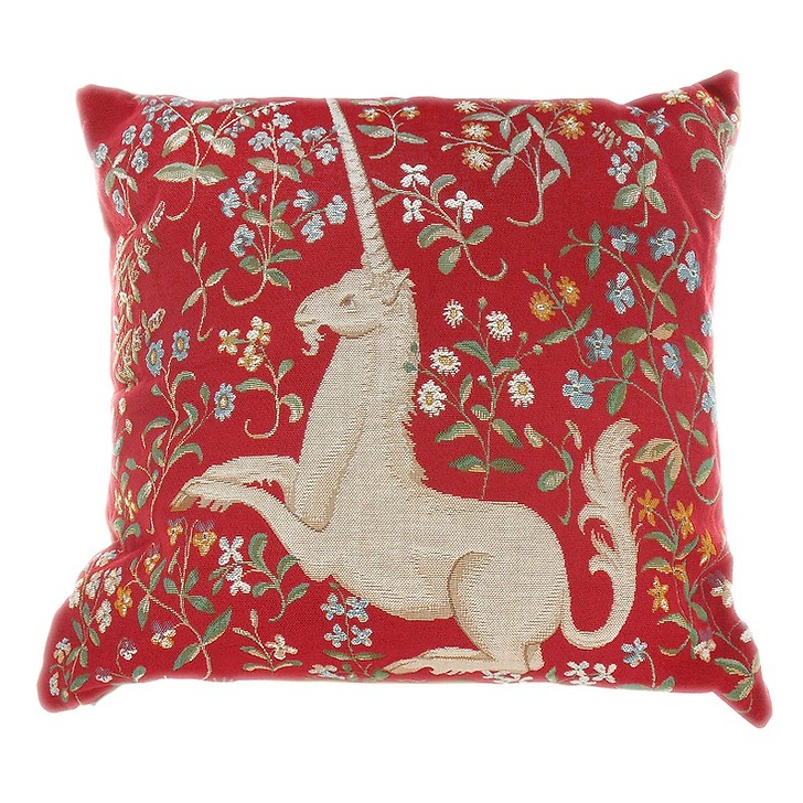 Housse de coussin "Licorne"