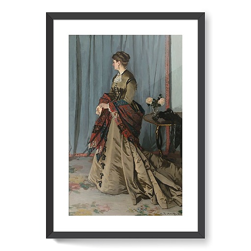 Madame Louis Joachim Gaudibert, née Marguerite Marcel (1846-1877), femme d'un négociant du Havre (affiches d'art encadrées)