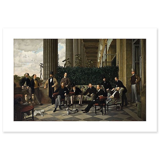 The Circle of the Rue Royale (art prints)