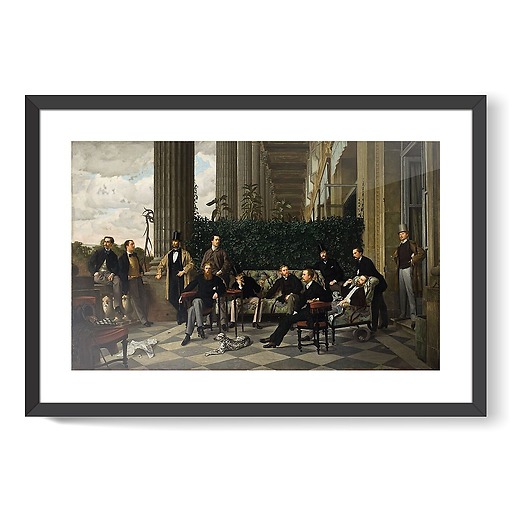 The Circle of the Rue Royale (framed art prints)