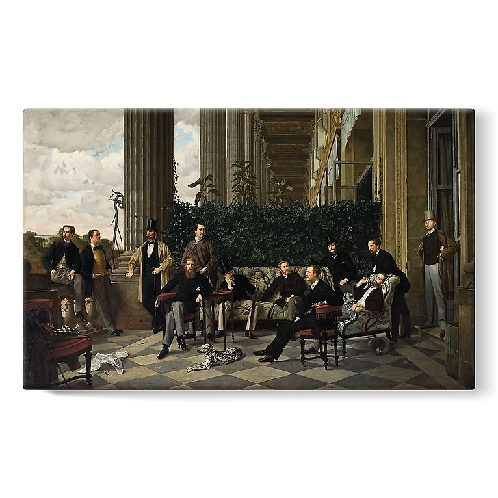 Le Cercle de la Rue Royale (toiles sur châssis)