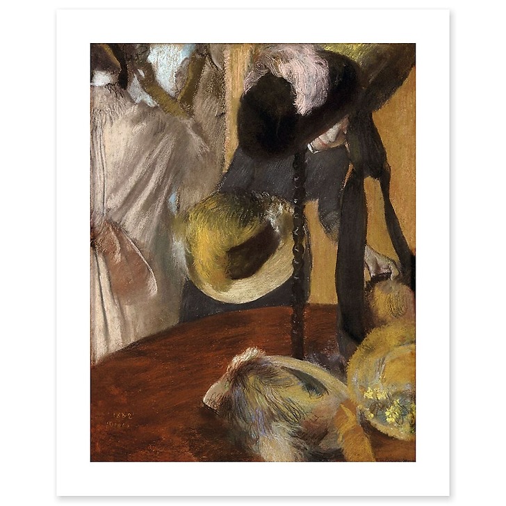 Chez la modiste (toiles sans cadre)