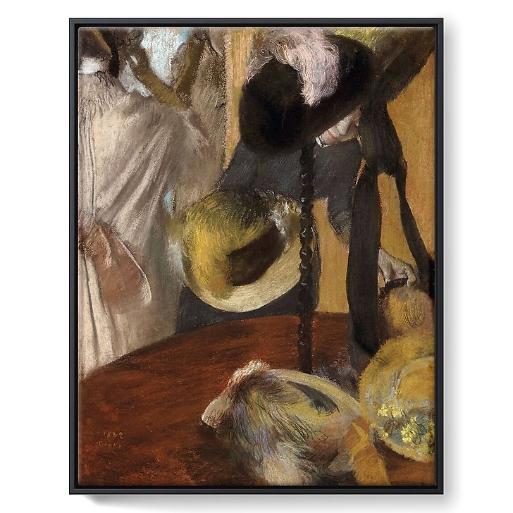 Chez la modiste (toiles encadrées)