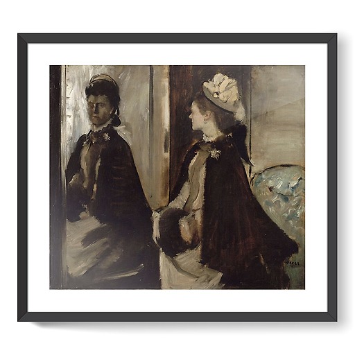 Mrs. Jeantaud with a mirror (framed art prints)