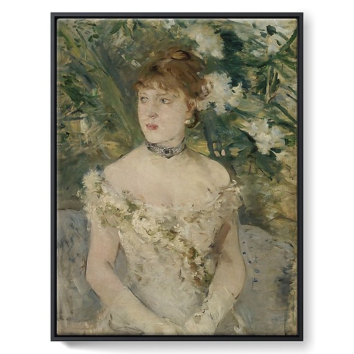 Young Girl in a Ball Gown (framed canvas)