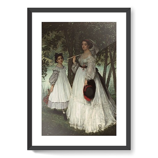 In the Swan's Shadow: The Two Sisters (framed art prints)