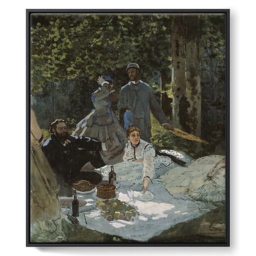 Luncheon on the Grass (framed canvas)