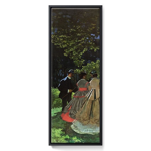Luncheon on the Grass (fragment) (framed canvas)