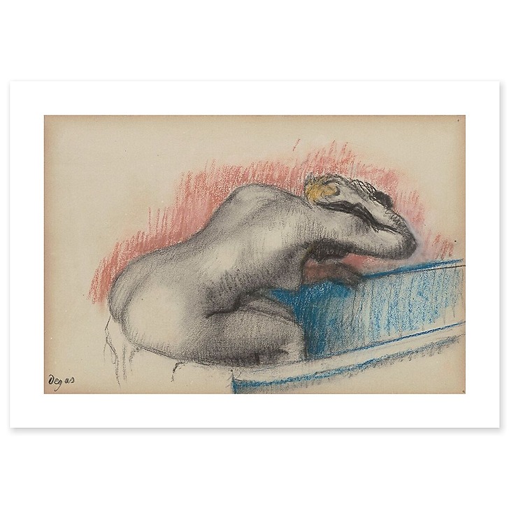 Woman washing in the Bath (art prints)