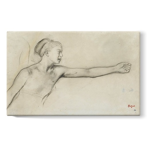 Young Spartan Girl (stretched canvas)