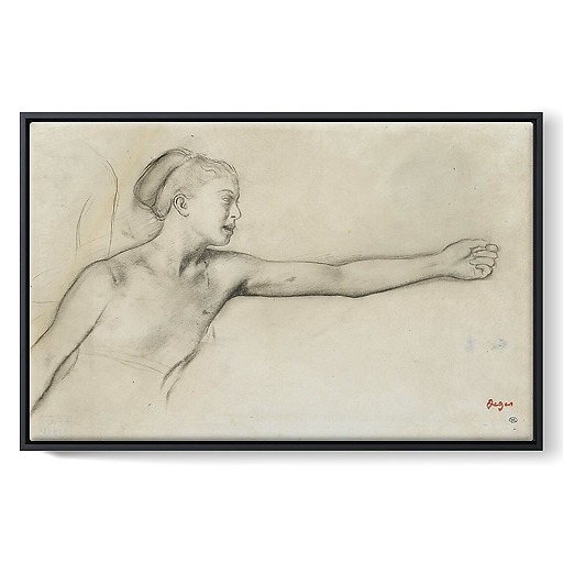 Young Spartan Girl (framed canvas)