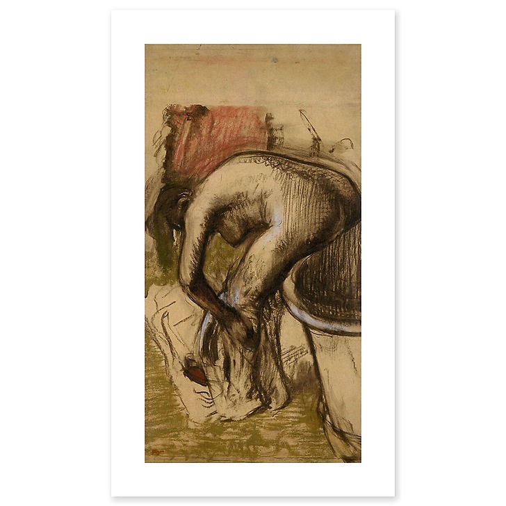 Baigneuses s'essuyant (affiches d'art)