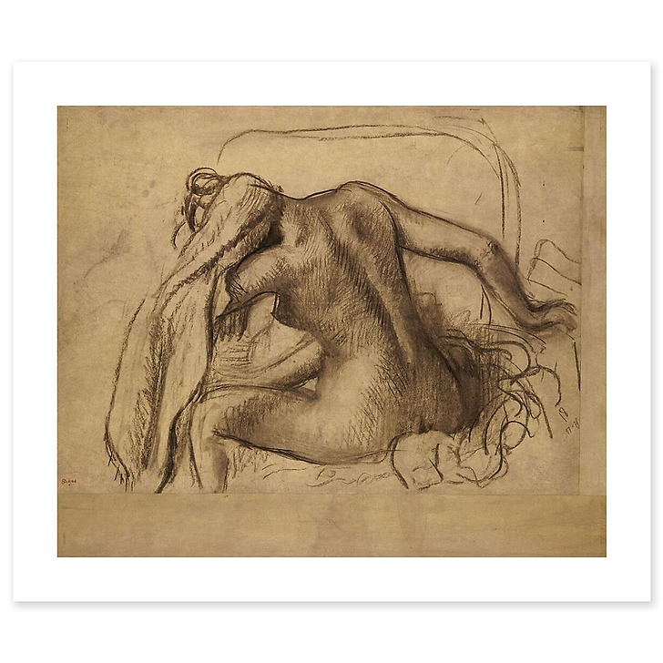 La toilette après le bain (affiches d'art)
