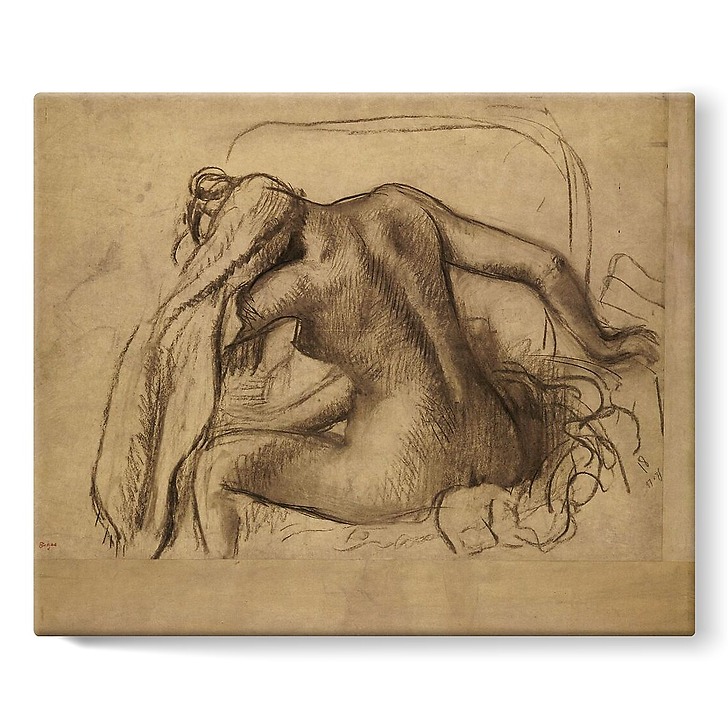 La toilette après le bain (toiles sur châssis)