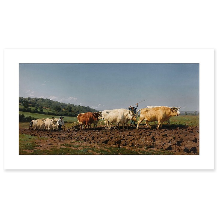 Labourage nivernais: le sombrage (affiches d'art)