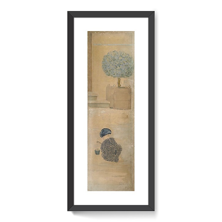 L'enfant au pâté de sable (affiches d'art encadrées)