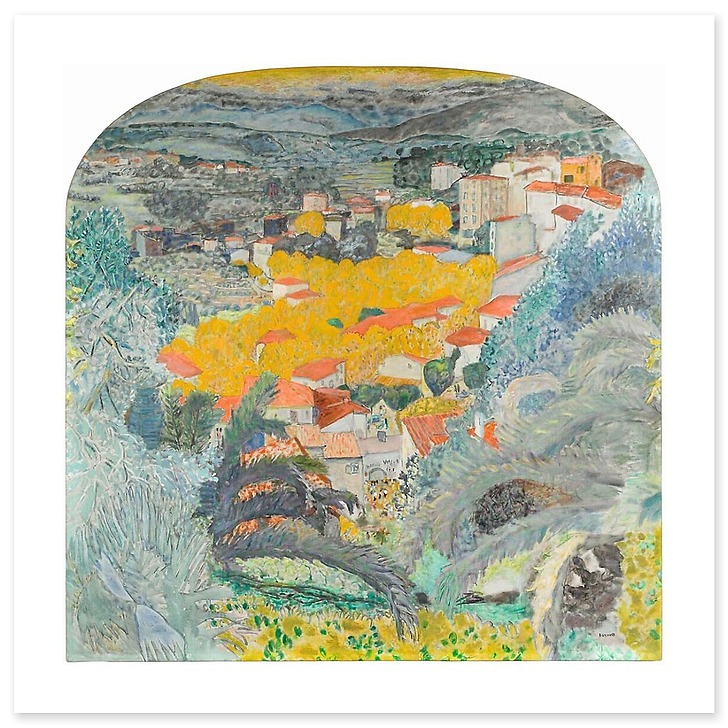 View of the Cannet (canvas without frame)