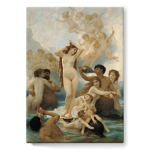 The Birth of Venus (Bouguereau) (stretched canvas)