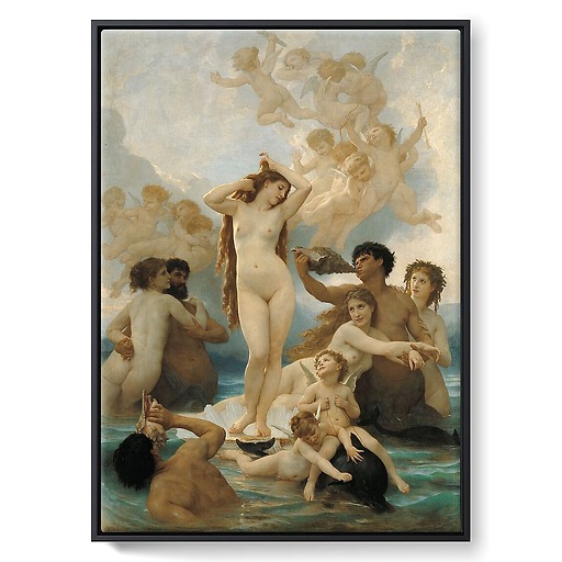 The Birth of Venus (Bouguereau) (framed canvas)