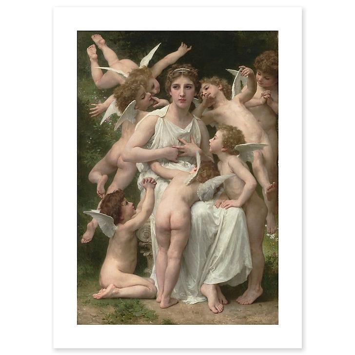 The assault (canvas without frame)