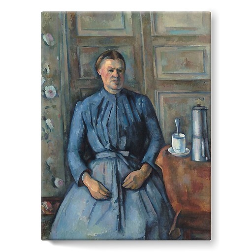 Woman with a Coffee Pot (stretched canvas)