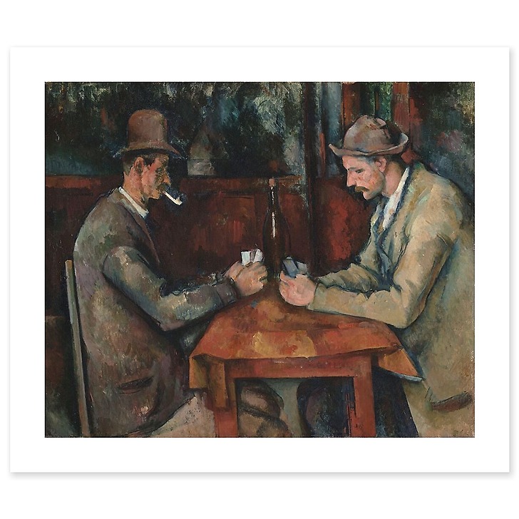 Les joueurs de cartes (affiches d'art)