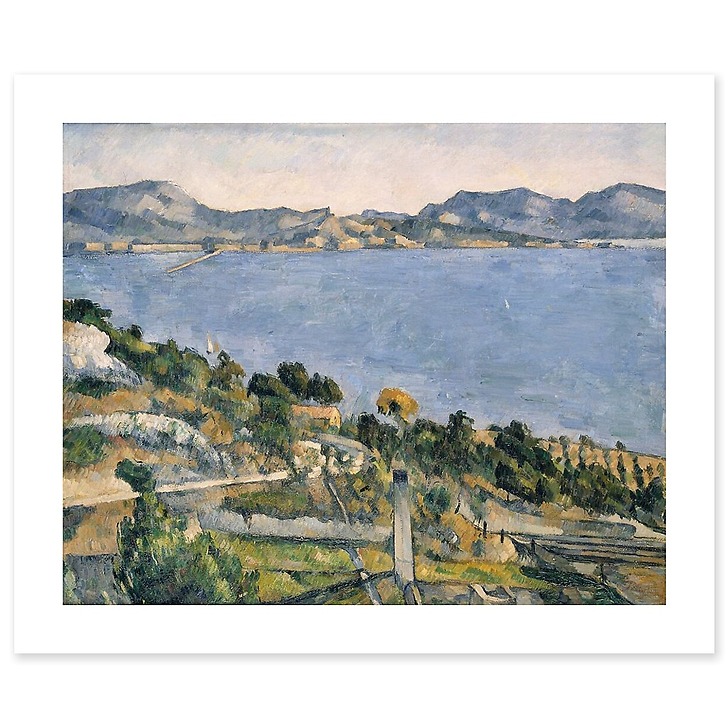The Bay of Marseille seen from L'Estaque (art prints)