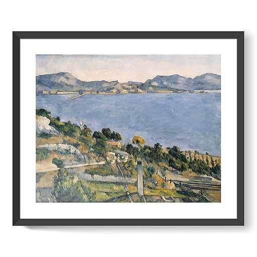 The Bay of Marseille seen from L'Estaque (framed art prints)
