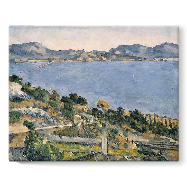 The Bay of Marseille seen from L'Estaque (stretched canvas)