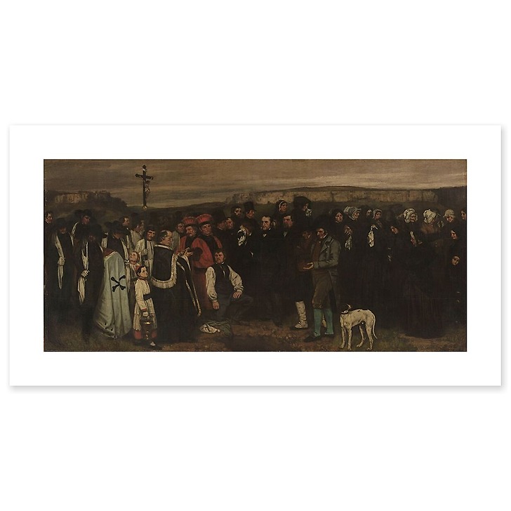 Un enterrement à Ornans (affiches d'art)