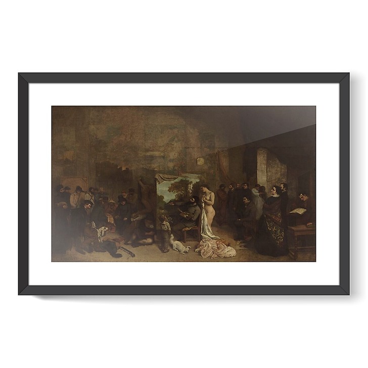 L'Atelier du peintre (affiches d'art encadrées)