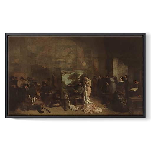 The Artist's Studio (framed canvas)