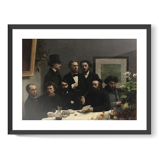 The Corner of the Table (framed art prints)