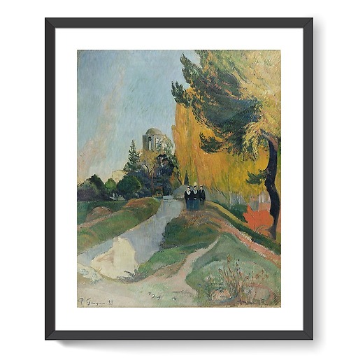 The Alyscamps at Arles (framed art prints)