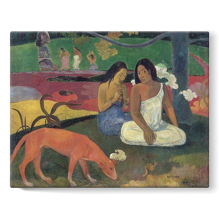 Arearea (Joyfulness) (stretched canvas)