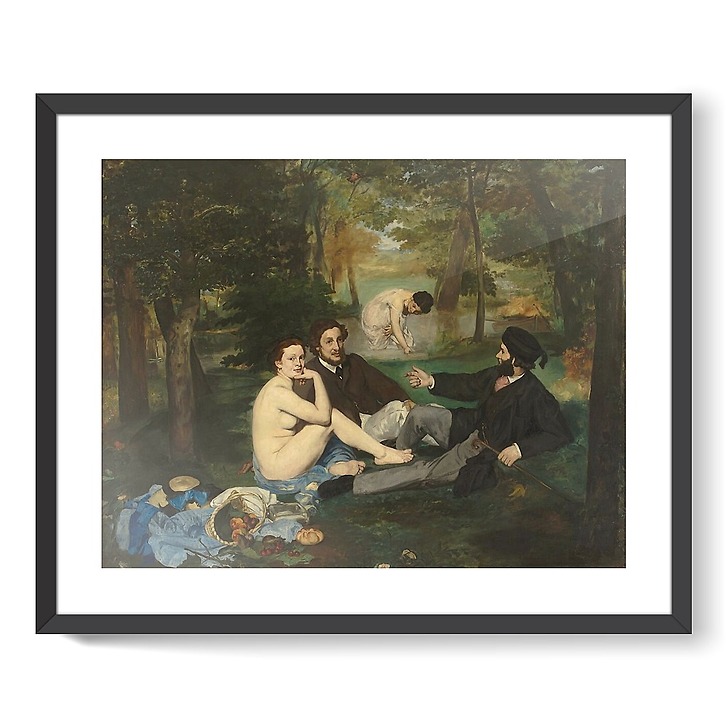 Le Déjeuner sur l'Herbe (affiches d'art encadrées)