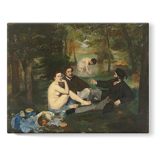Luncheon on the Grass (Manet) (stretched canvas)