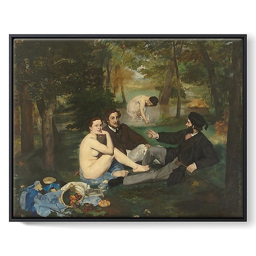 Luncheon on the Grass (Manet) (framed canvas)