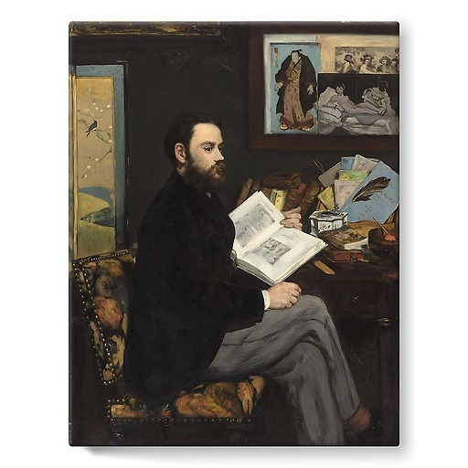 Emile Zola (stretched canvas)