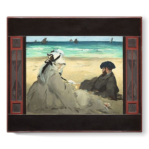 On the Beach (stretched canvas)