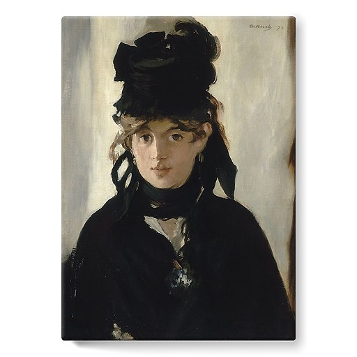 Berthe Morisot with a Bouquet of Violets (stretched canvas)